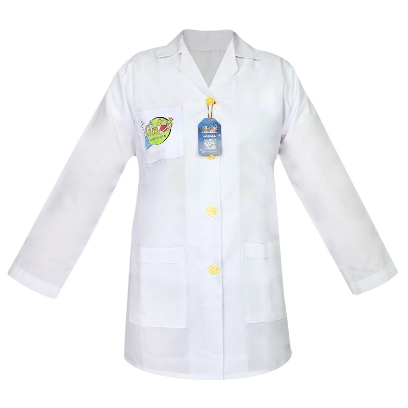 روپوش آزمایشگاهی  دانش و خلاقیت مدل کودک و نوجوان k002